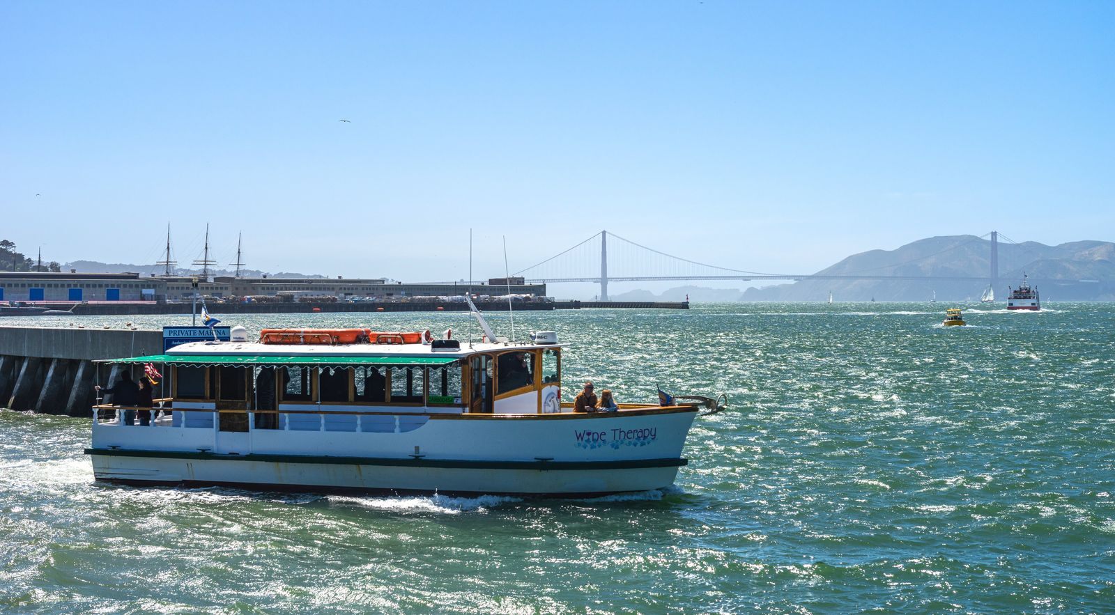 Boat on San Francisco Bay